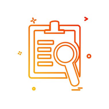 Metin simge tasarlamak vektör 