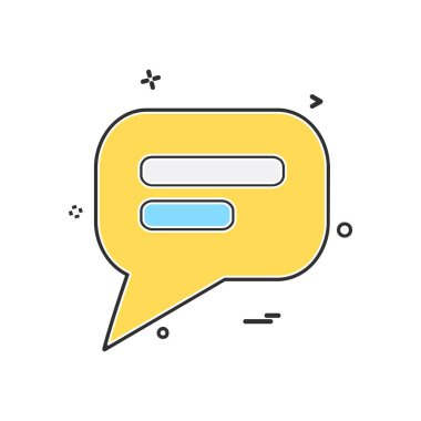 İletileri simge vektör beyaz arka plan üzerinde