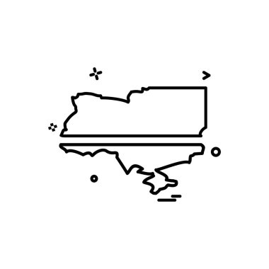 Ukrayna simge tasarlamak vektör