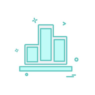 Grafik simge vektör beyaz arka plan üzerinde