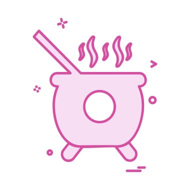 Gıda simgesi tasarım vektörü 