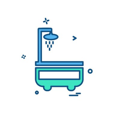 Tuvalet simge tasarlamak vektör 