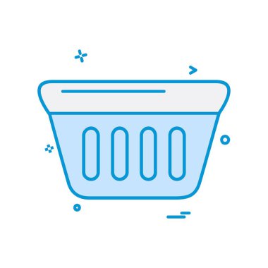 Bowl simge tasarım vektörü