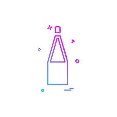 Gıda simgesi tasarım vektörü