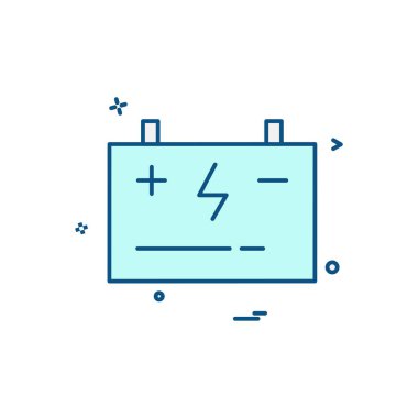 Araba atölyesi simge tasarım vektörü 
