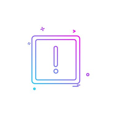 Bilgi simge tasarlamak vektör 