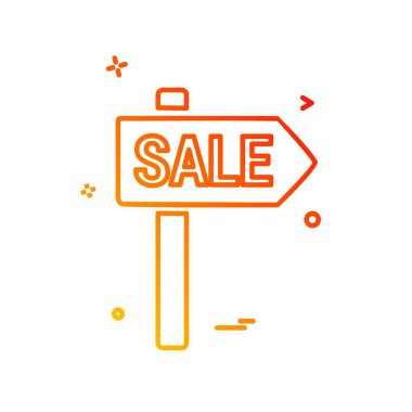 Satılık Pansiyon simge tasarlamak vektör