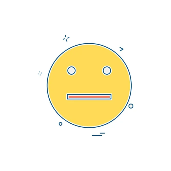 Emoji Symbole Design Vektor — Stockvektor