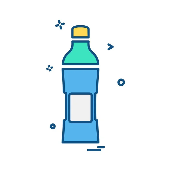 Drink Icon Design Bunte Vektorillustration — Stockvektor