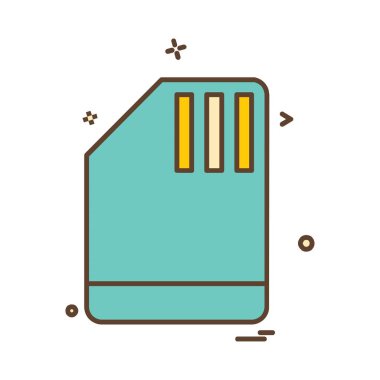 Belge simgesi tasarım vektörü 