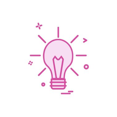 Fikir simge tasarlamak vektör