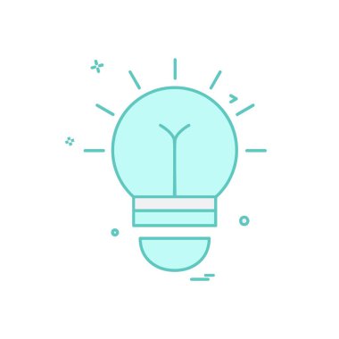 Fikir simge tasarlamak vektör