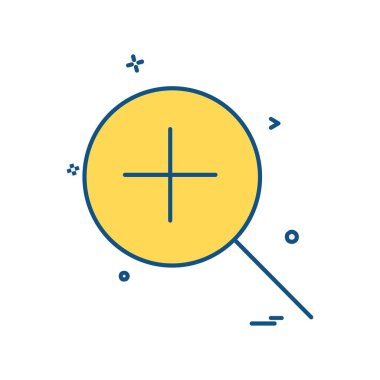 Arama simge tasarlamak vektör