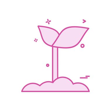 Ağaç simgesi tasarım vektörü