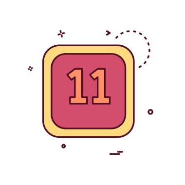 Takvim simge tasarlamak vektör 