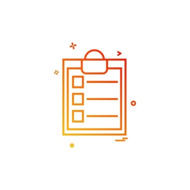 Pano simgesi tasarım, renkli vektör çizim