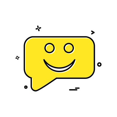 İleti simge tasarlamak vektör