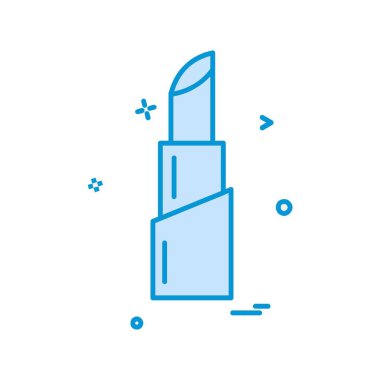 Ruj simgesi tasarım vektörü