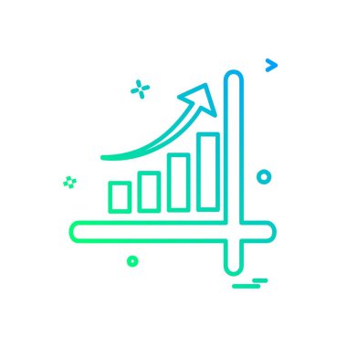 Grafik simgesi tasarım vektörü