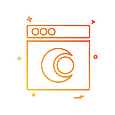 Web düzen simge tasarlamak vektör