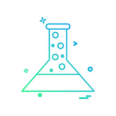 Tıbbi simge tasarım, renkli vektör çizim