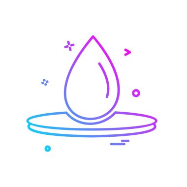 Tıbbi simge tasarım, renkli vektör çizim