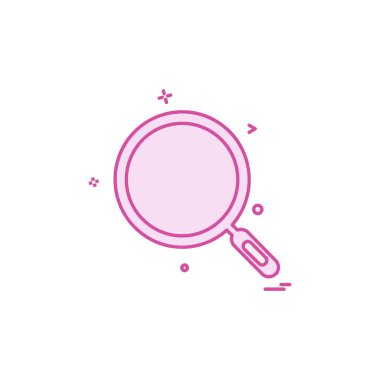 Arama simge tasarlamak vektör