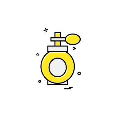 Parfüm simge tasarlamak vektör