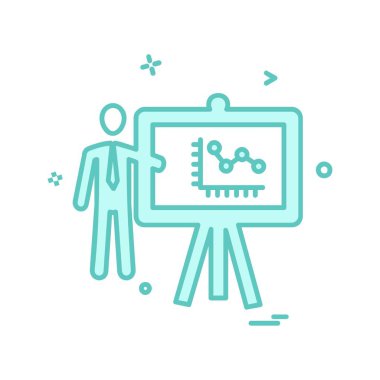 Şirket ofis simgesi tasarım vektörü 