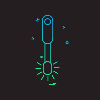 Matkap simge tasarlamak vektör