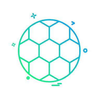 Spor simge tasarlamak vektör 