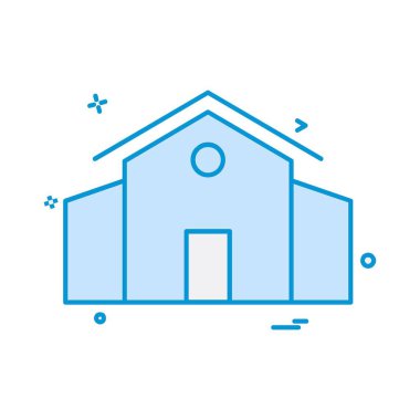 Ev simge tasarlamak vektör