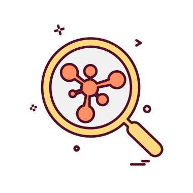 Arama simge tasarlamak vektör