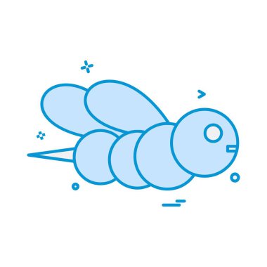 Bal arı simge tasarlamak vektör