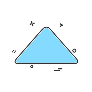 Yukarı ok simgesi tasarım vektörü