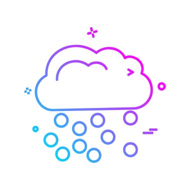 Hava simgesi tasarım vektörü