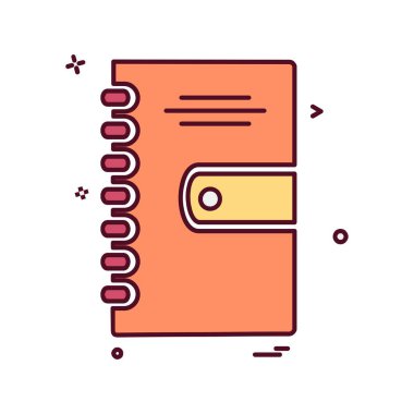 Not simgesi tasarım vektörü