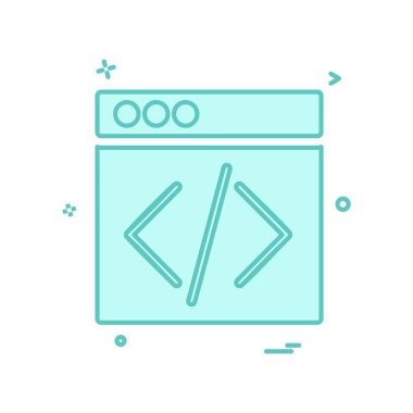 Web düzeni simge tasarım vektörü