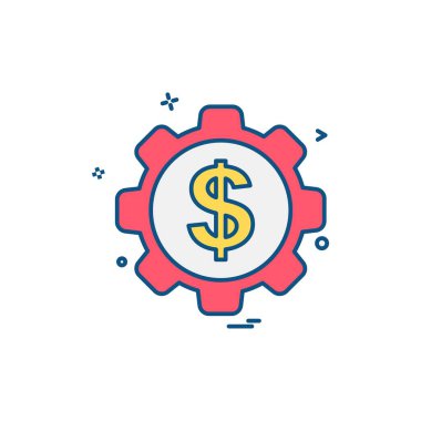 İş simgesi tasarım vektörü 