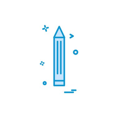 Kalem simgesi tasarım vektörü