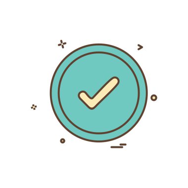 İyi simge tasarım vektörü