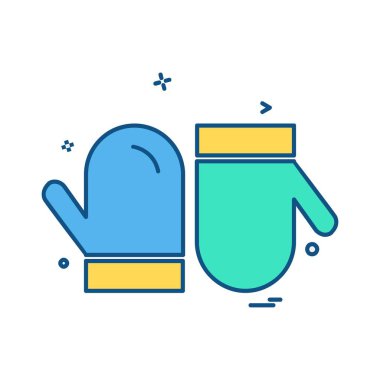 Bezler simge tasarlamak vektör 