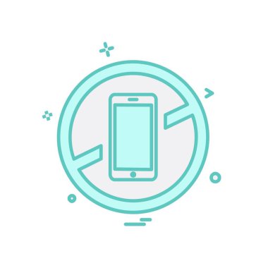 Akıllı telefon simge tasarlamak vektör 