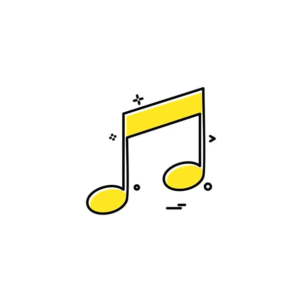 Lecteur Musique Icône Audio — Image vectorielle