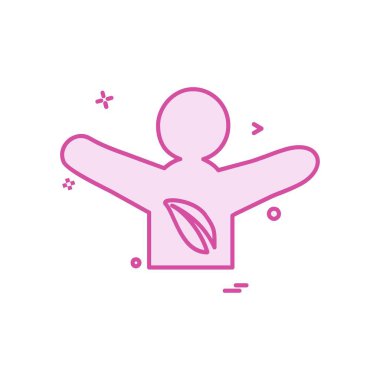 Çiftçi simge tasarlamak vektör