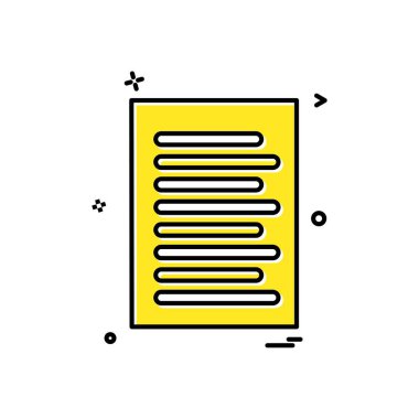 kontrol listesi belge vektör tasarımı