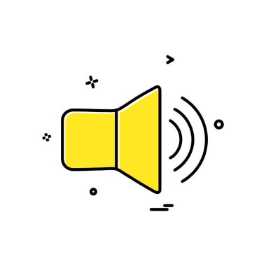 Medya simge vektör beyaz arka plan üzerinde