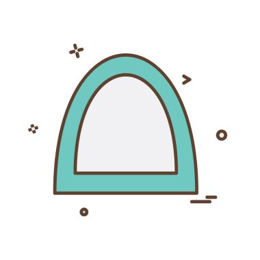 Köprü simgesi tasarım vektörü