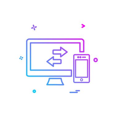 Web sitesi düzenleme simgesi tasarım vektörü