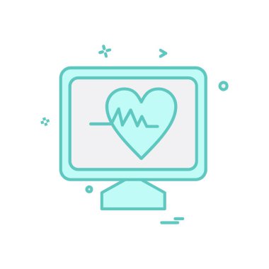 Bilgisayar simgesi tasarım vektörü